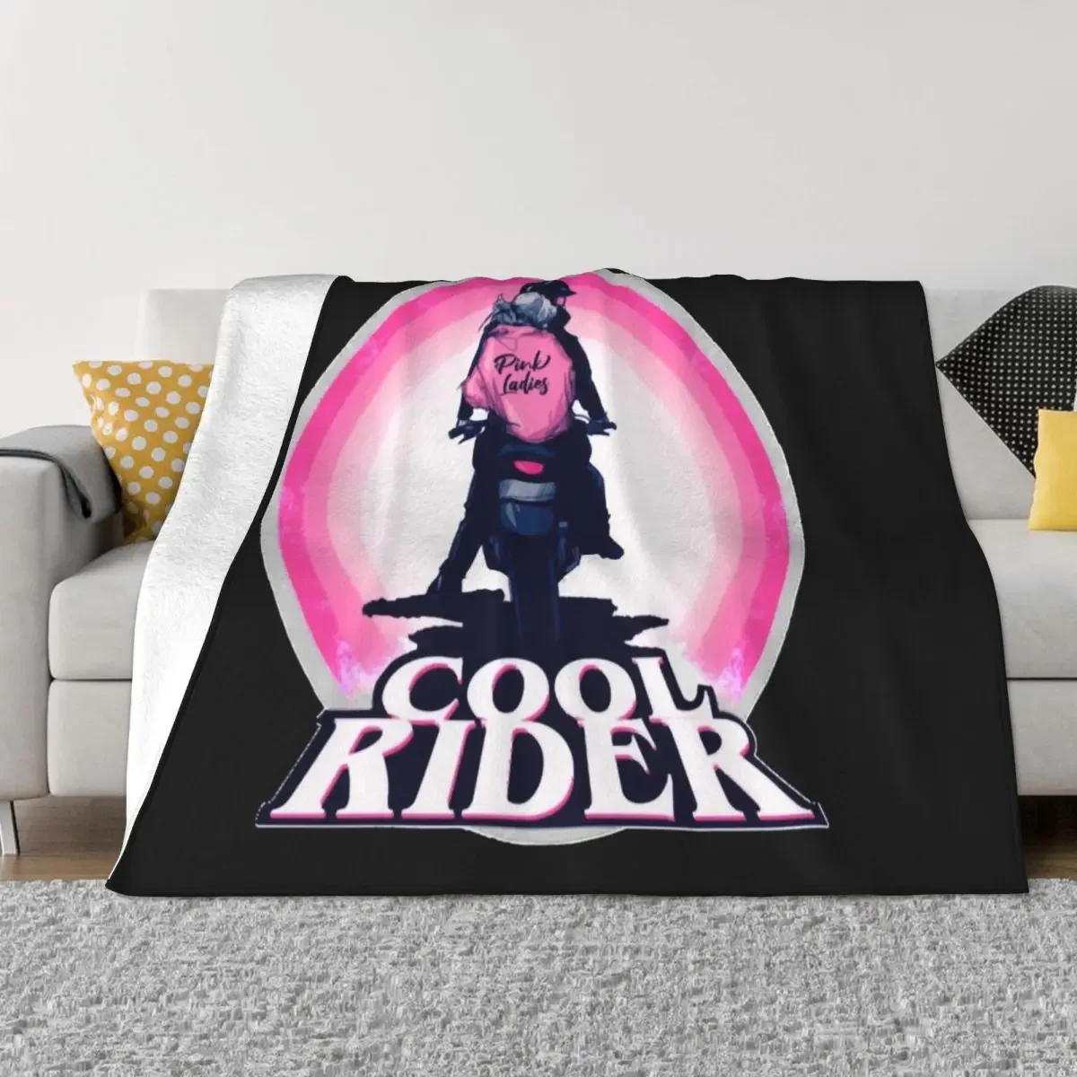 Grease 2 T-ShirtCool Rider Throw Blanket Thermals For Travel Sofa Throw Soft Fluffy Softs Blankets