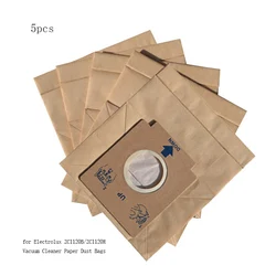 5pcs Vacuum Cleaner Paper Dust Bags for Electrolux ZC1120Y/ZC1120H/ZMO1510/Z1480/ZW1200-211/ZC1120B/ZC1120R