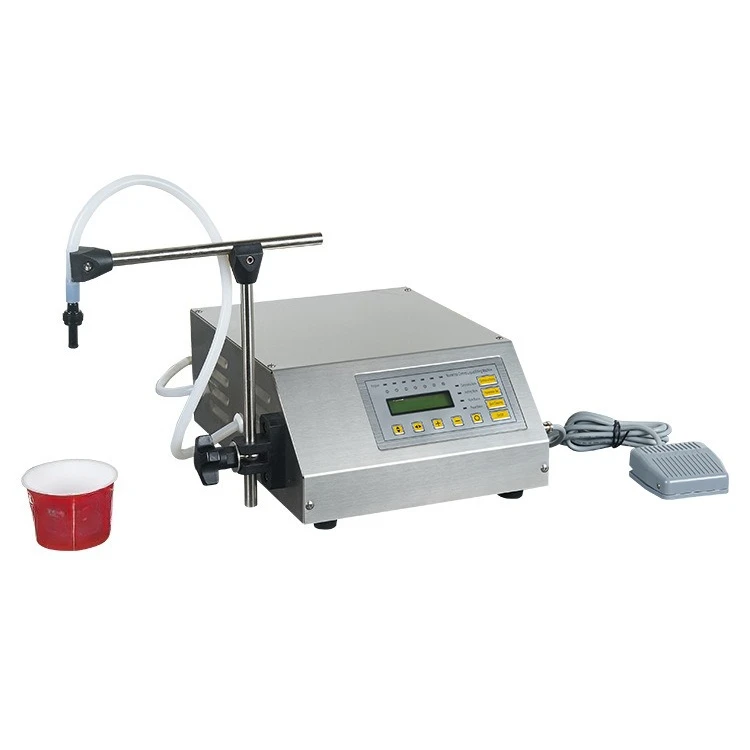 

Numerical control liquid filling machine Edible oil Baijiu perfume filling machine Semi-automatic liquid small oral liquid