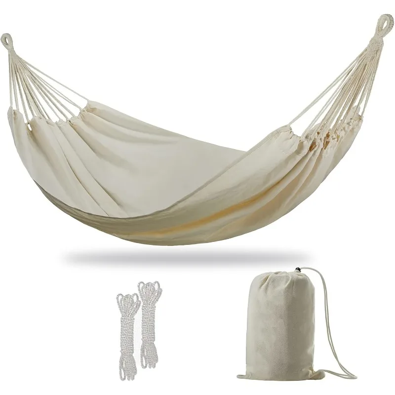 Portable Oxford Cloth Hammock Outdoor Indoor Camping Multi-Purpose Strong and Stable Portable Tree Hanging Hammock Comfortable