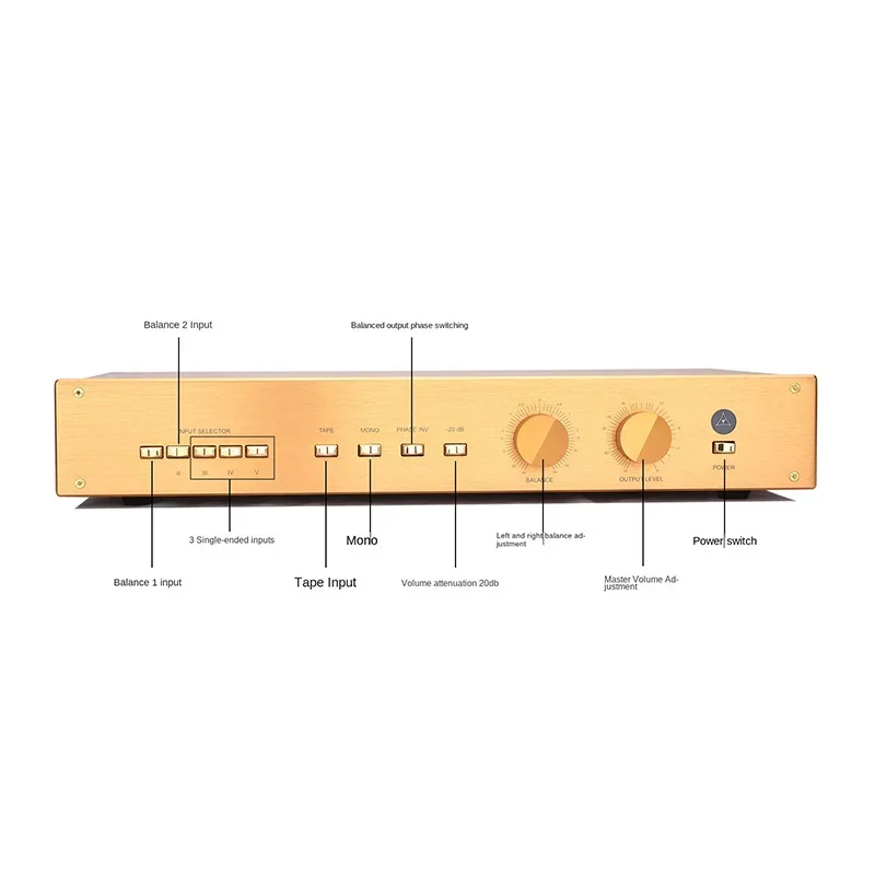 BREEZE 2025 نسخة طبق الأصل المستوردة HI END FM255 مستوى الحمى المضخم الترانزستور مكبر للصوت المتوازن بالكامل hifi المضخم