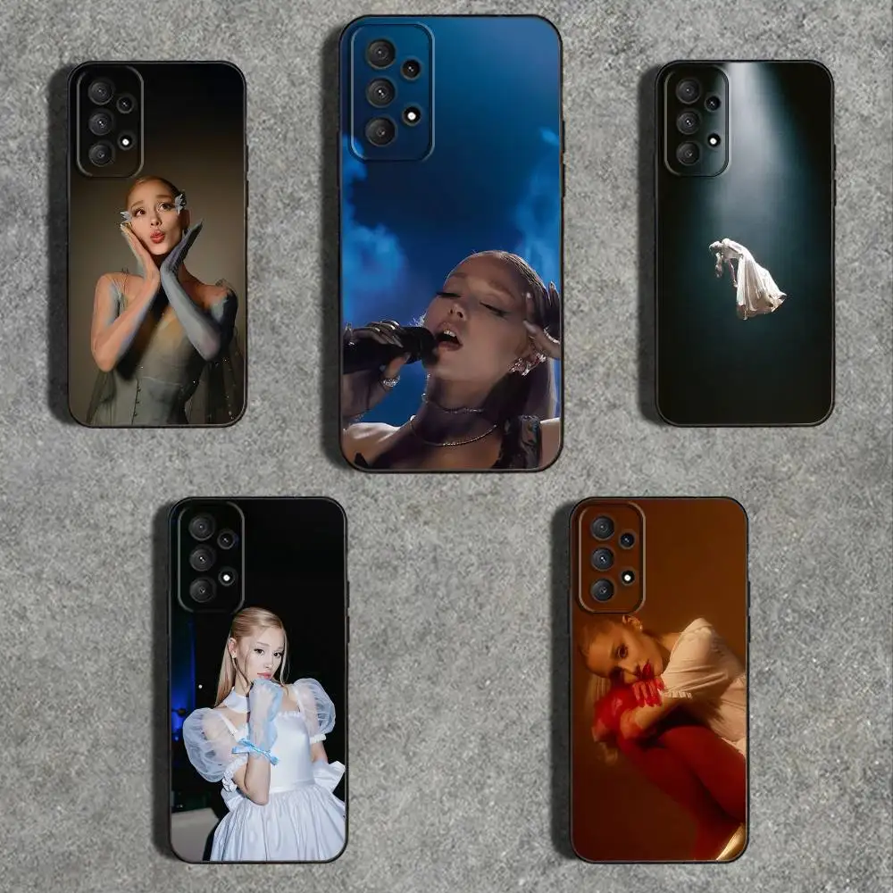 

E-Eternal S-Sunshine Arianas Phone Case For Samsung Galaxy A73,31,32,72,41,53,52,71,22,5G,Note,J7,8,9 Soft Black Cover