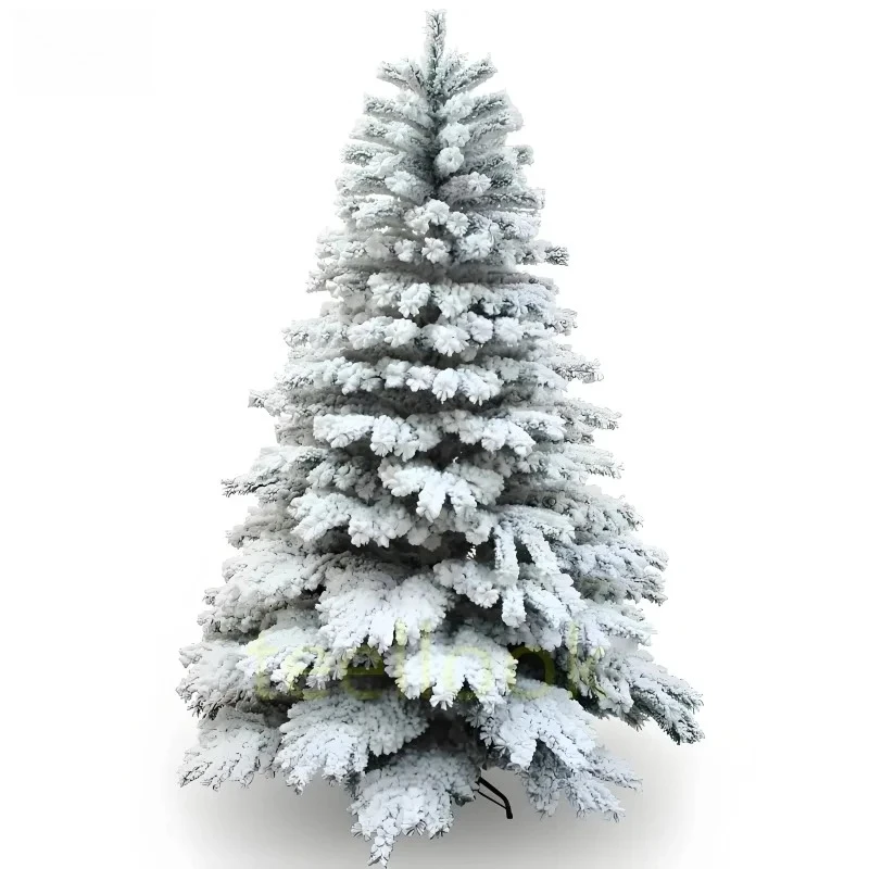 

Для Teellook 1,2 м/5,0 м снежинка флокирование шифрование Рождественская елка Рождественское украшение для дома торгового центра