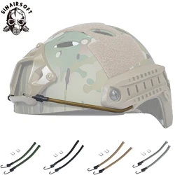 Sinairsoft Helm Geleiderail Veiligheid Nylon Touw Snelle Tactiek Helmen Accessoires 2 Stuks Set