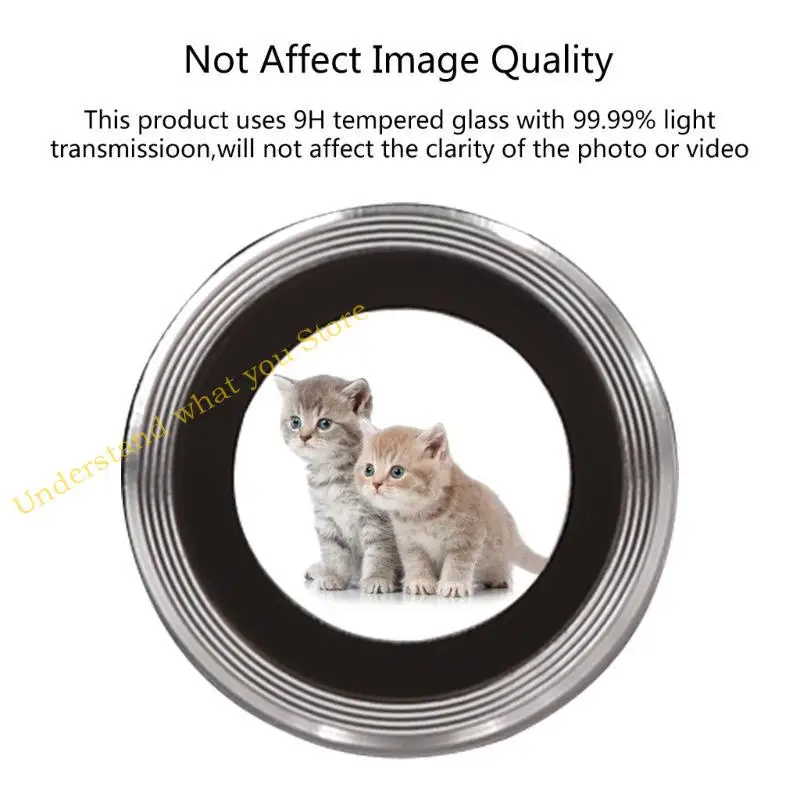 J60A Camera Lens Protector for SAMS23/S23+ Camera Cover Cellphone Accessories