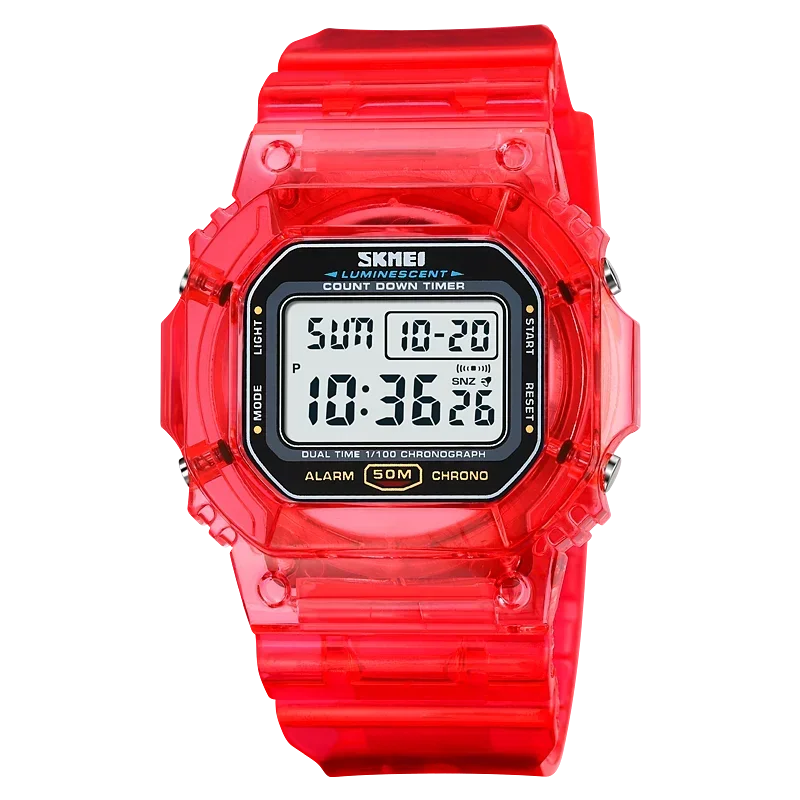 Men's Multifunctional Digital Watch with Back Light Display