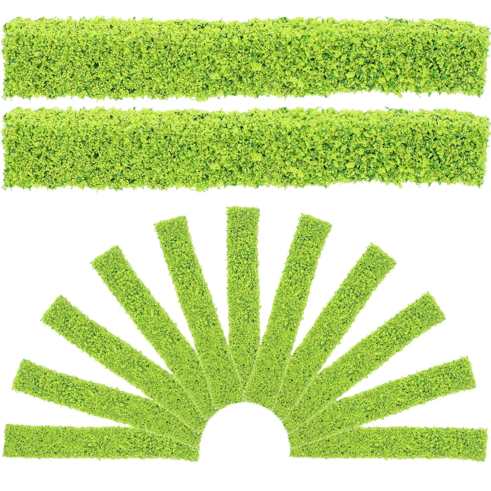 

20 Pcs Simulation Bush Plants Mini Cluster Decor Artificial Greenery Static Shrub Model Sponge Flower Adornment S Table
