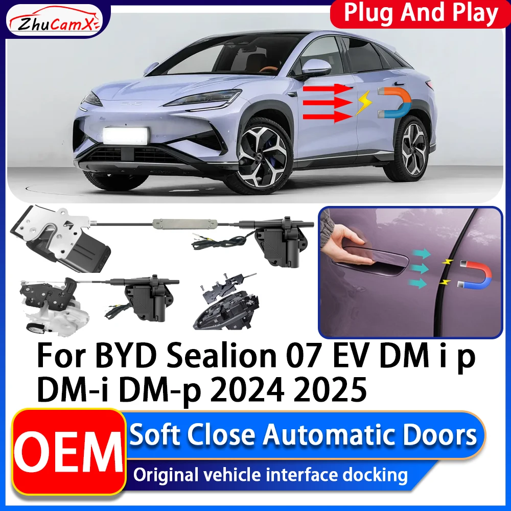 

OEM Electric Suction Power Soft Close Car Door Automatic Door Closing System For BYD Sealion 07 EV DM i p DM-i DM-p 2024 2025