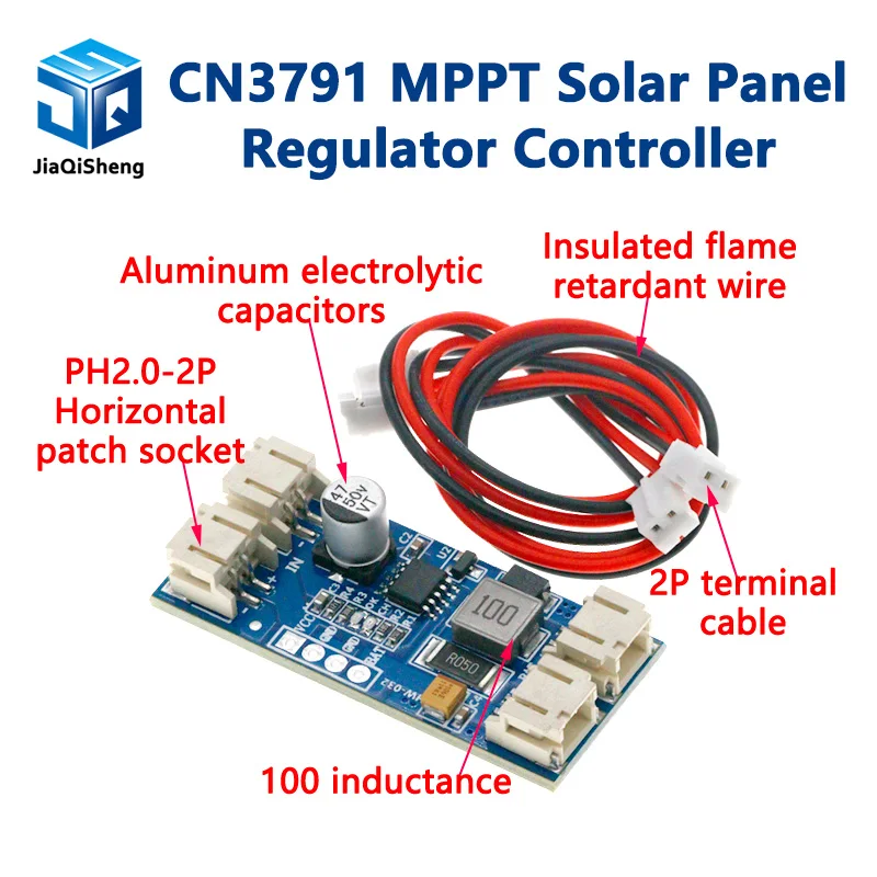 1 Cell Lithium Battery Charge 3.7V 4.2V CN3791 MPPT Solar Panel Regulator Controller Solar Panel Charger Board Controller Module