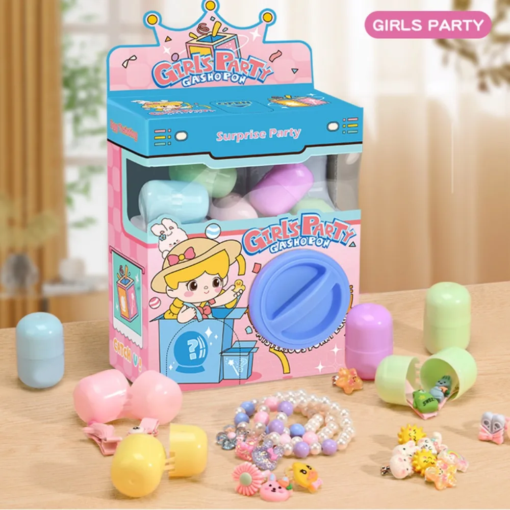 

New Christmas Twist Egg Maker Funny Cartoon Egg Twisting Machine Randomly Matches 6 Eggs Mini Blind Box