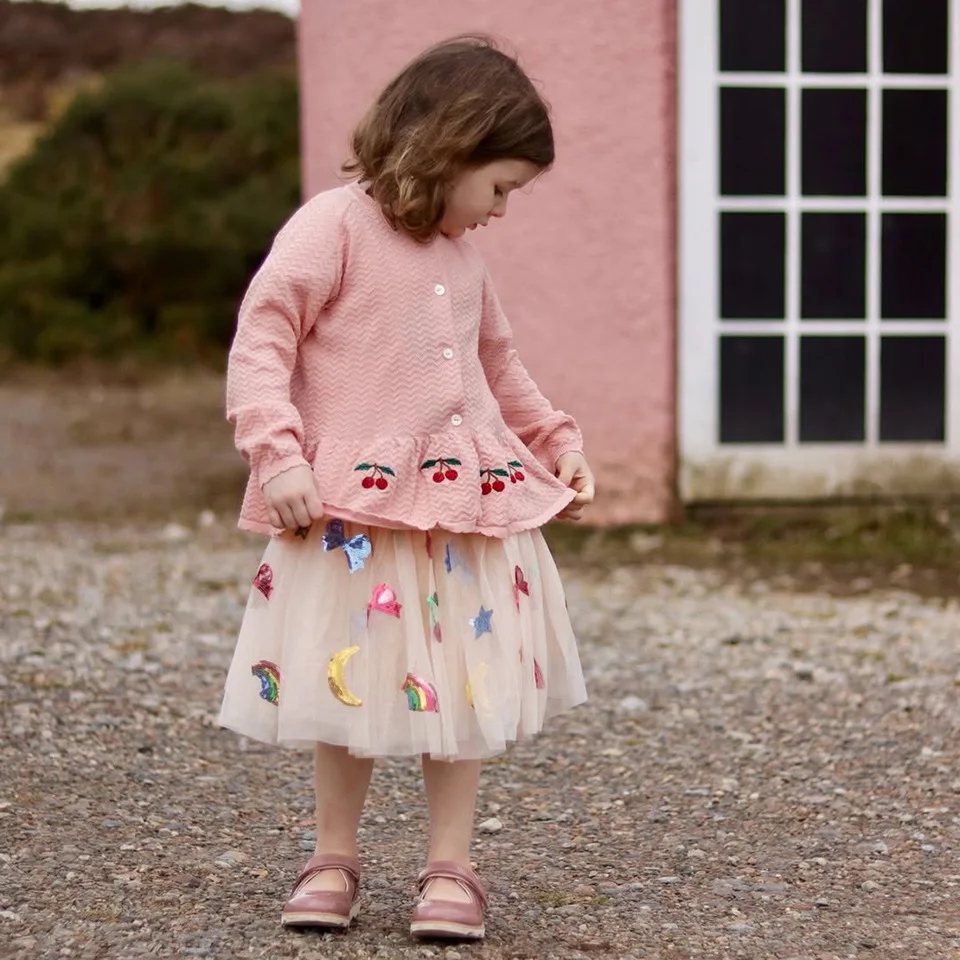 在庫あり即納！ 女の子のベルベットスパンコールドレス、KSタキシードドレスシリーズ、子供の気質、インスタイルネットチュールドレス、