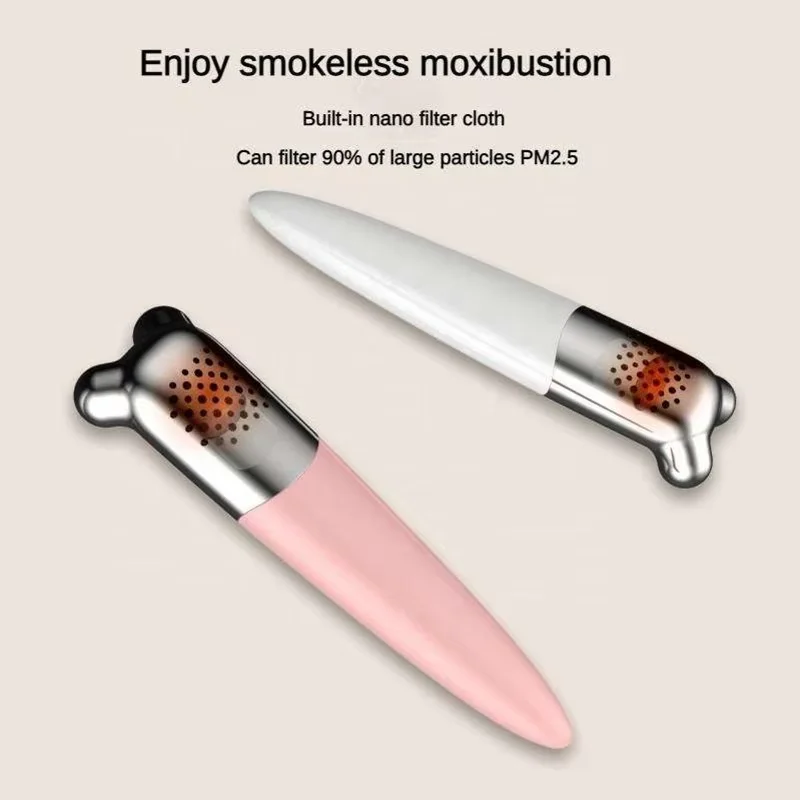 Facial Moxibustion Stick Household Massage Scraping Fumigation Instrument