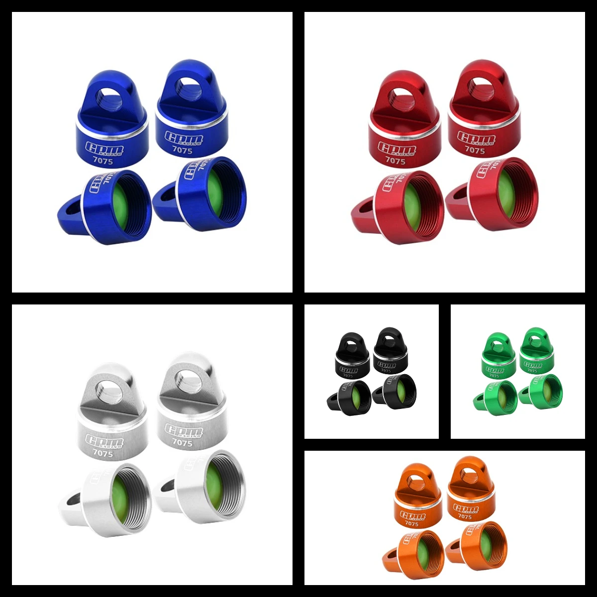 

GPM 7075 Alloy Shock Cap For GPM And Original Shock Absorbers For TRAXXAS Sledge