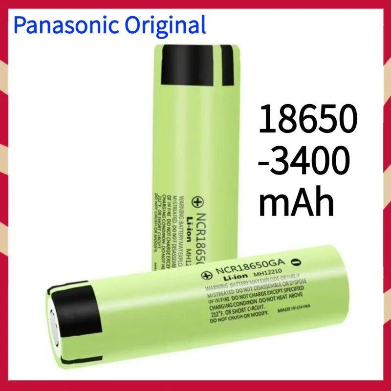 Panasonic Original Lithium Battery Flashlight Rechargeable Lithium Battery NCR18650B3.7V3400mAh 18650 New