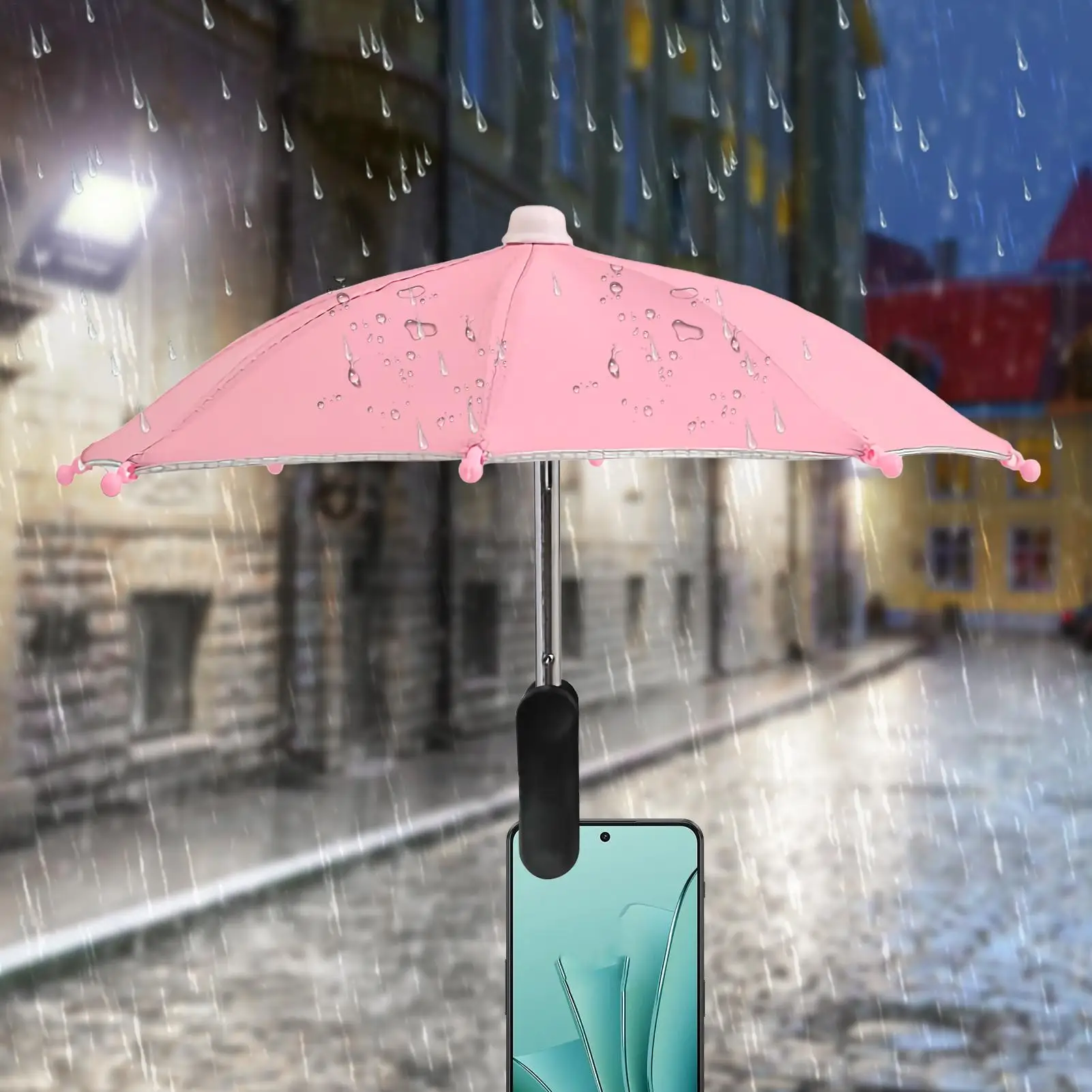 Adjustable Phone Umbrella With Clip Anti Reflective Phone Sunshade UV Protection Phone Sun Shade Cellphone Accessories