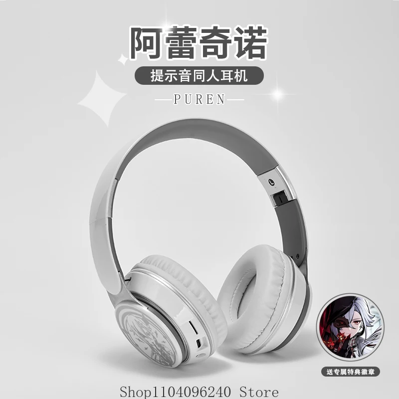 

Genshin Impact Arlecchino Аниме Косплей Беспроводные наушники Игровая гарнитура Наушники Bluetooth Беспроводная Bluetooth-гарнитура