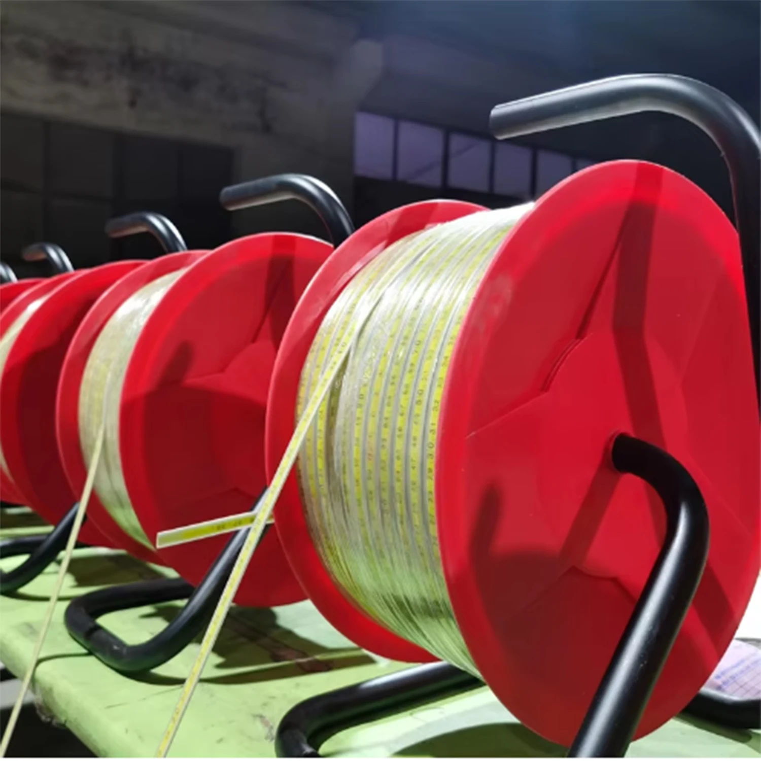 15m 30m Water Level Indicator ,Steel Ruler Tape with Probe Dipper /Water Level Meter