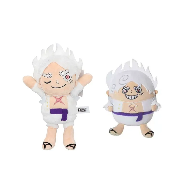 

Новая милая плюшевая игрушка One Piece: Луффи (Гир 5) со съемной белой куклой-персонажем, лучший подарок