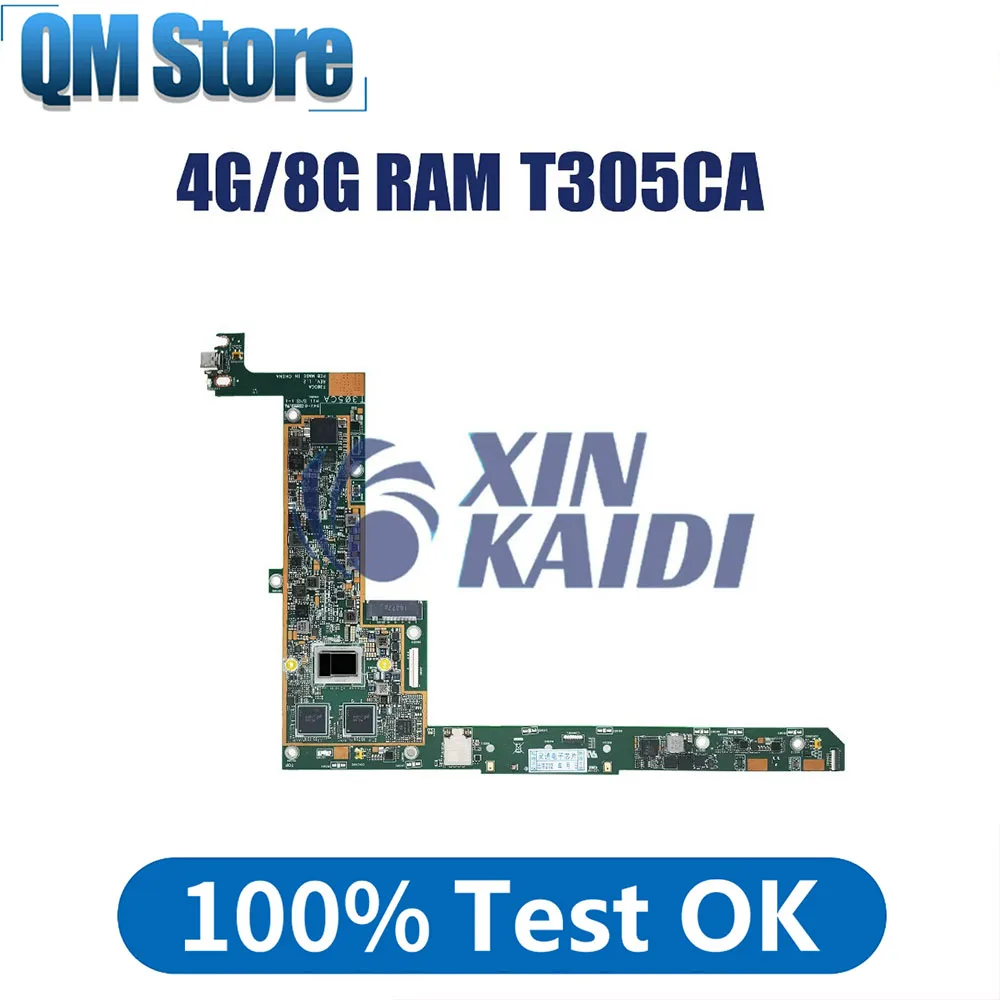 

Laptop Motherboard For ASUS Transformer T305C T305CA Notebook Mainboard M3-6Y30 M3-7Y30 I5-7Y54 4G 8G-RAM 100% Working TEST