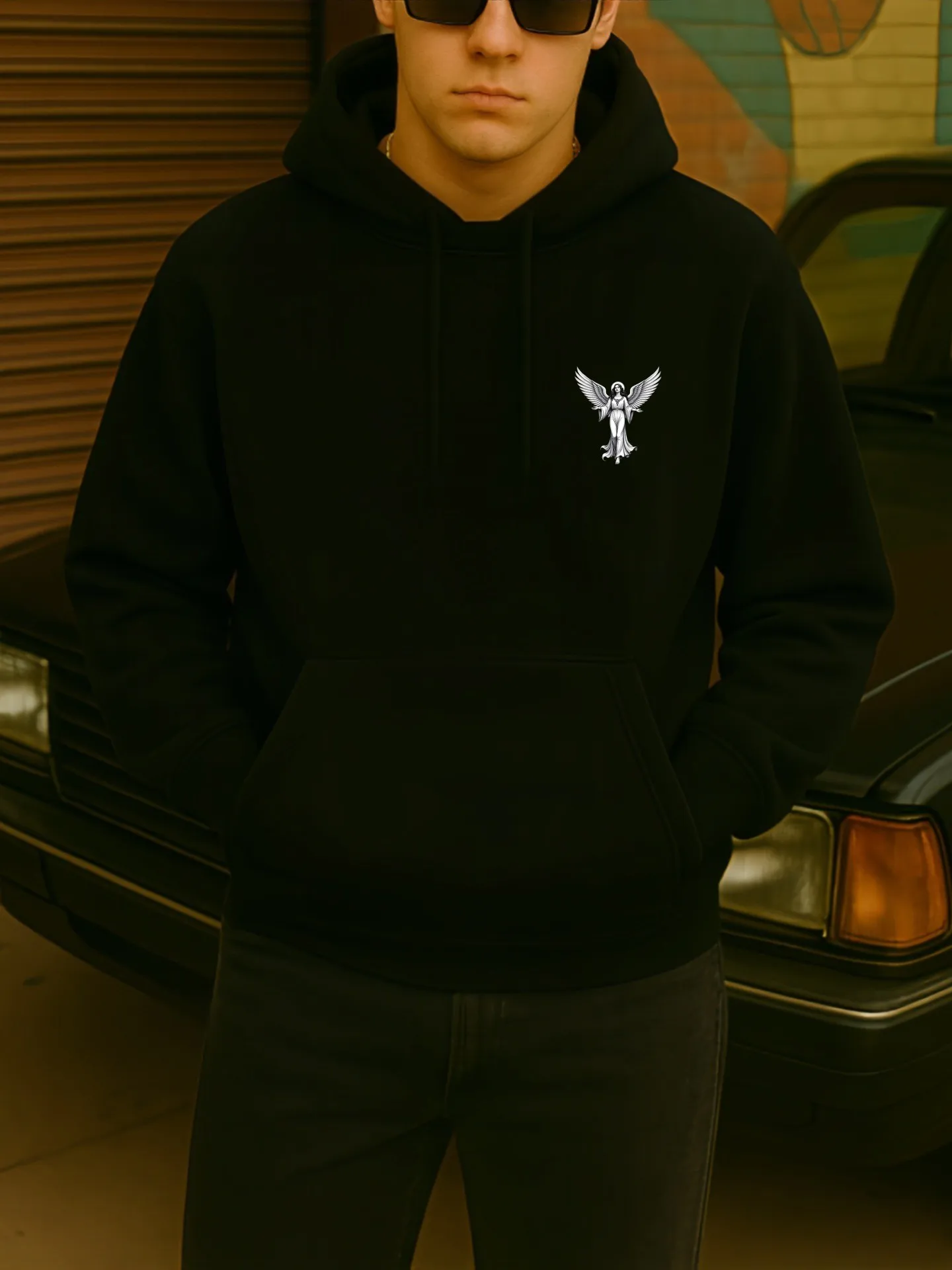 هوديي جرافيك للرجال، Pro - Choice Pro - Feminism Pro - طباعة Pugs، نمط كاجوال، قماش ناعم، للارتداء اليومي، للشباب