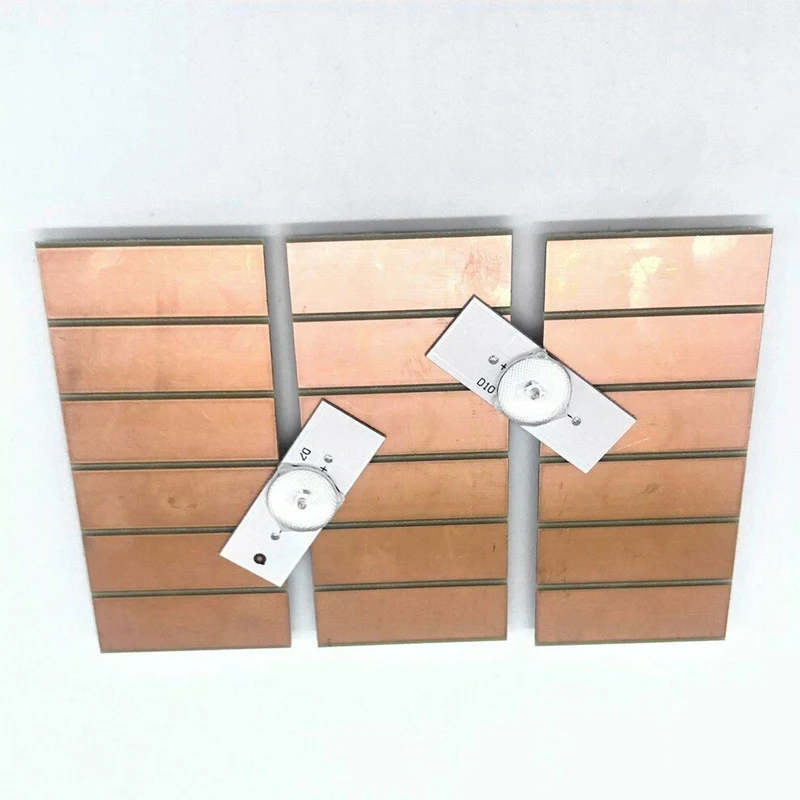 20PCS 6V SMD Lamp Beads With Optical Lens Fliter For LED TV Repair Led Light Strip Part Accessories