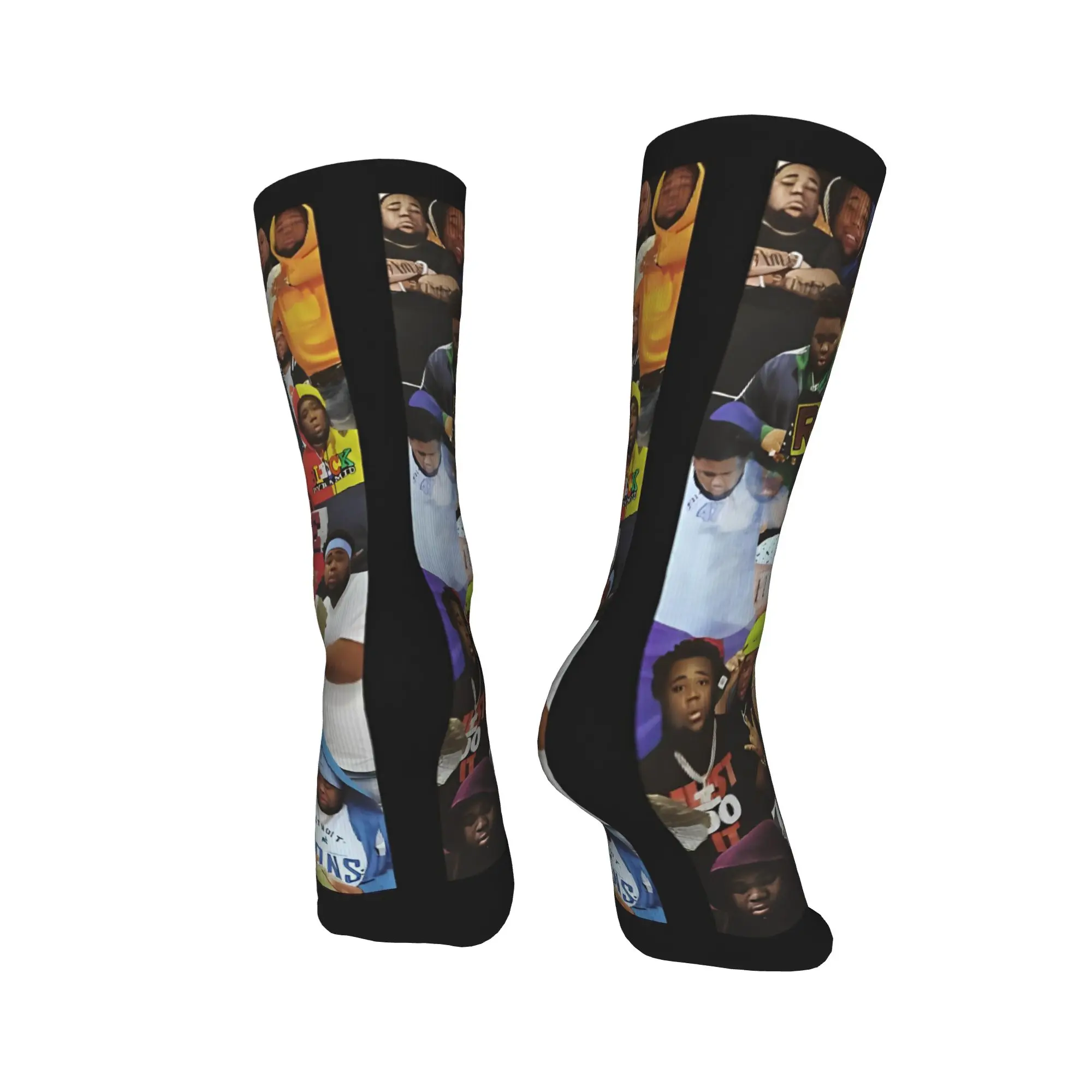 مغني الراب قضيب موجة الجوارب جوارب حديثة الخريف المضادة للبكتيريا الرجال الجوارب لينة نمط الجوارب في الهواء الطلق