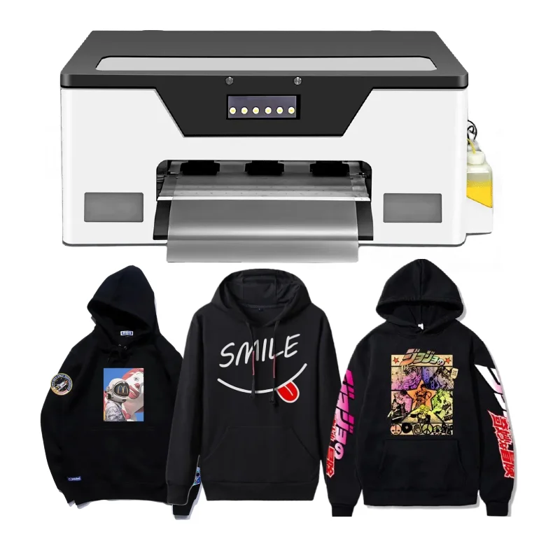 On Sale A3 PET Film T-shirt Hoodies Coat Socks Printer Single Xp600 EPS Inkjet Direct-to-film Dtf Printer