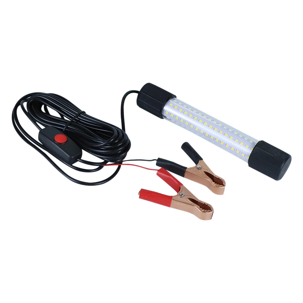 13W DC12V LED Fishing Lights waterproof Underwater Fishing Lamp Submersible Boat Night Lishing Lamps Attract Squid Krill Light