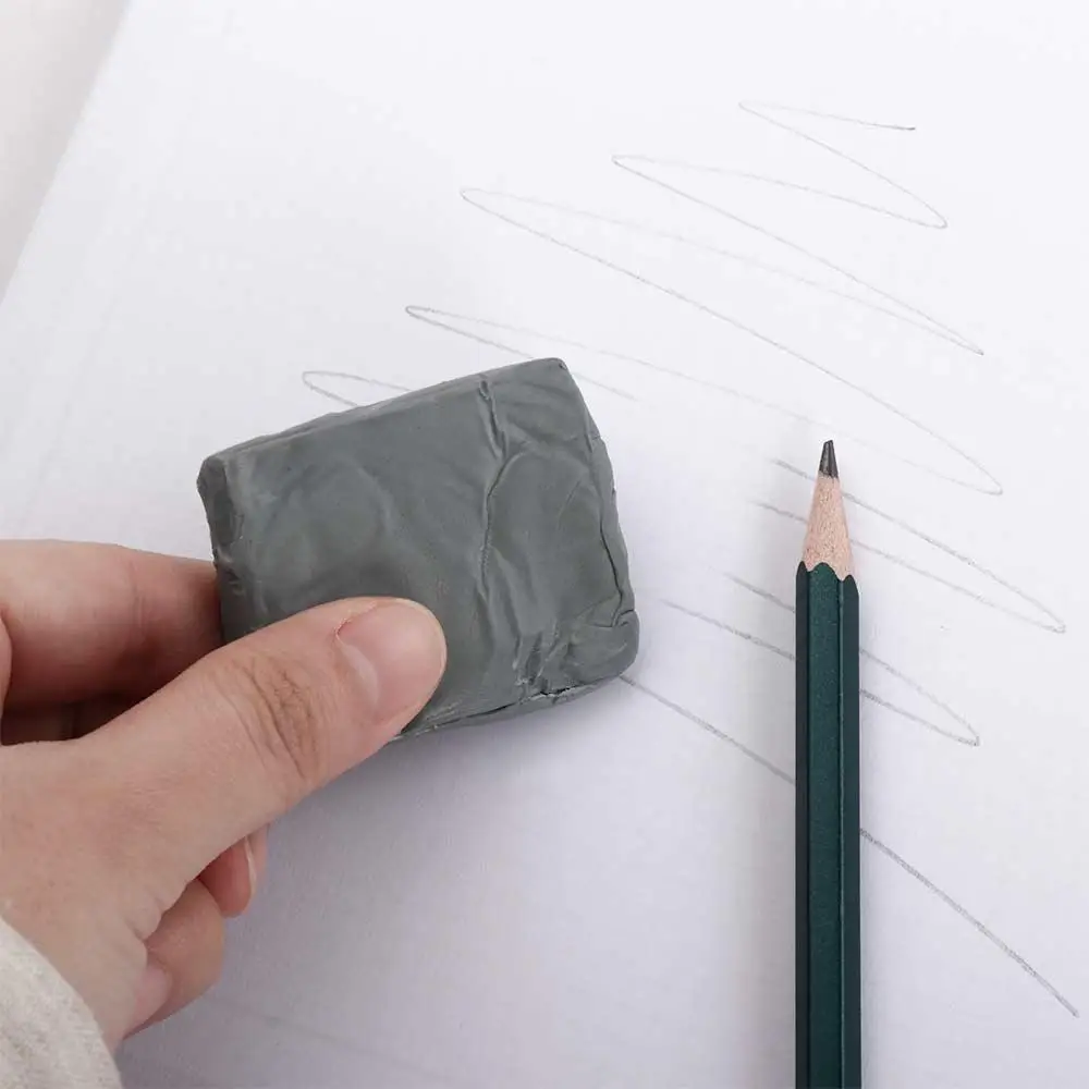 Art Artists Sketching Student Kneadable Office School Supplies Drawing Plasticity Eraser Rubber Eraser Plasticine Pencil Eraser