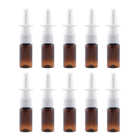 10 Pcs Spray Bottles Perfume Nasal Sprayer Small Nose Liquid Dispenser Sub Plastic Containers Travel