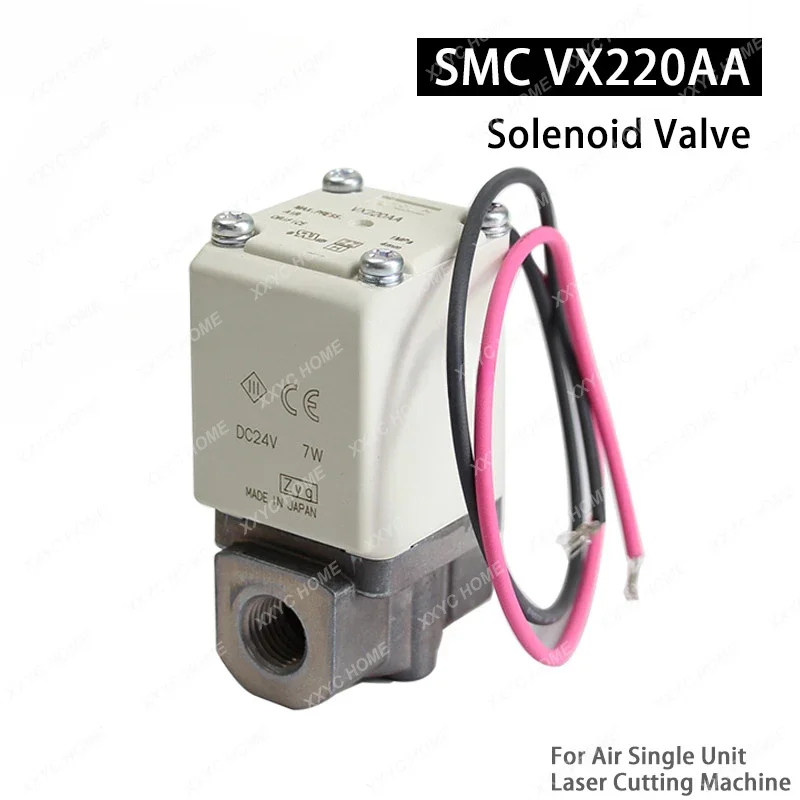 Original SMC VX220AA Solenoid Valve 24V 220V 1/4