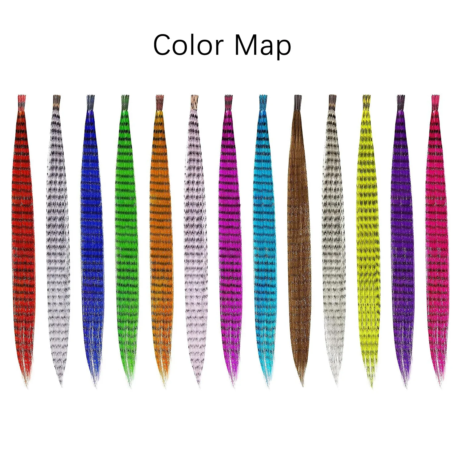 10 korzeni/paczka doczepiane włosy z piór kolorowe I końcówka treska 16 cali syntetyczne akcesoria do włosów dla kobiet dziewczynki codzienne