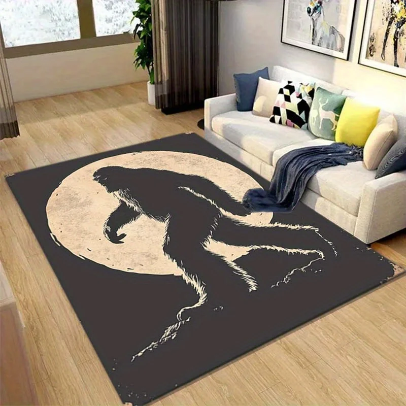 سجادة كريستال مخملية كريستالية مخملية ساسكواتش سجادة البدر |   سجادة أرضية غير قابلة للانزلاق لغرف النوم والشرفات وInd