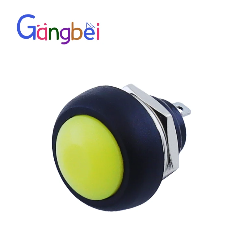 PBS-33b 12mm, không có công tắc khóa Nhỏ nút công tắc chống nước Công tắc từ khi thiết lập lại
