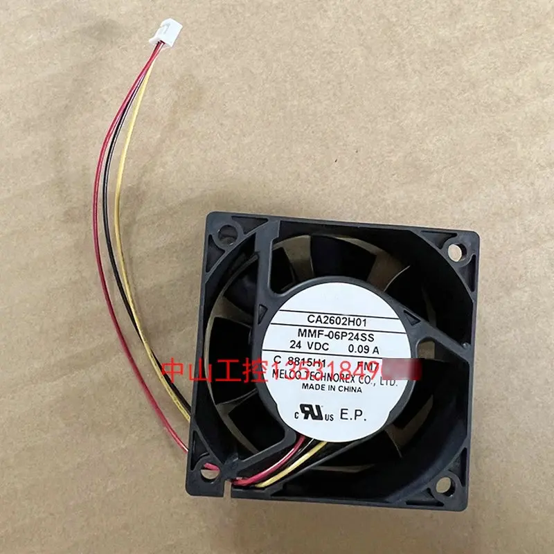 

New Original Inverter Cooling Fan MMF-06P24SS FM7 DC24V 0.09A CA2602H01 60*60*25MM