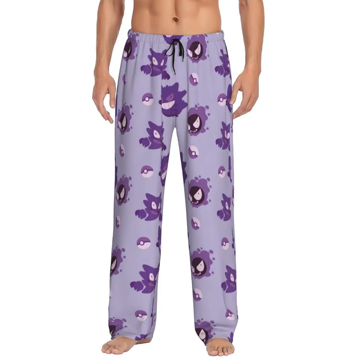 

Custom G-Gengares Pajama Pants Men's Cartoons Lounge Sleep Stretch Sleepwear Bottoms with Pockets