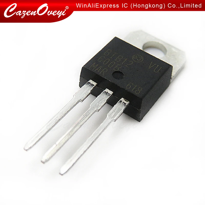 10pcs/lot BTB12-600BW BTB12-600B BTB12 600B TO-220 600V 12A In Stock