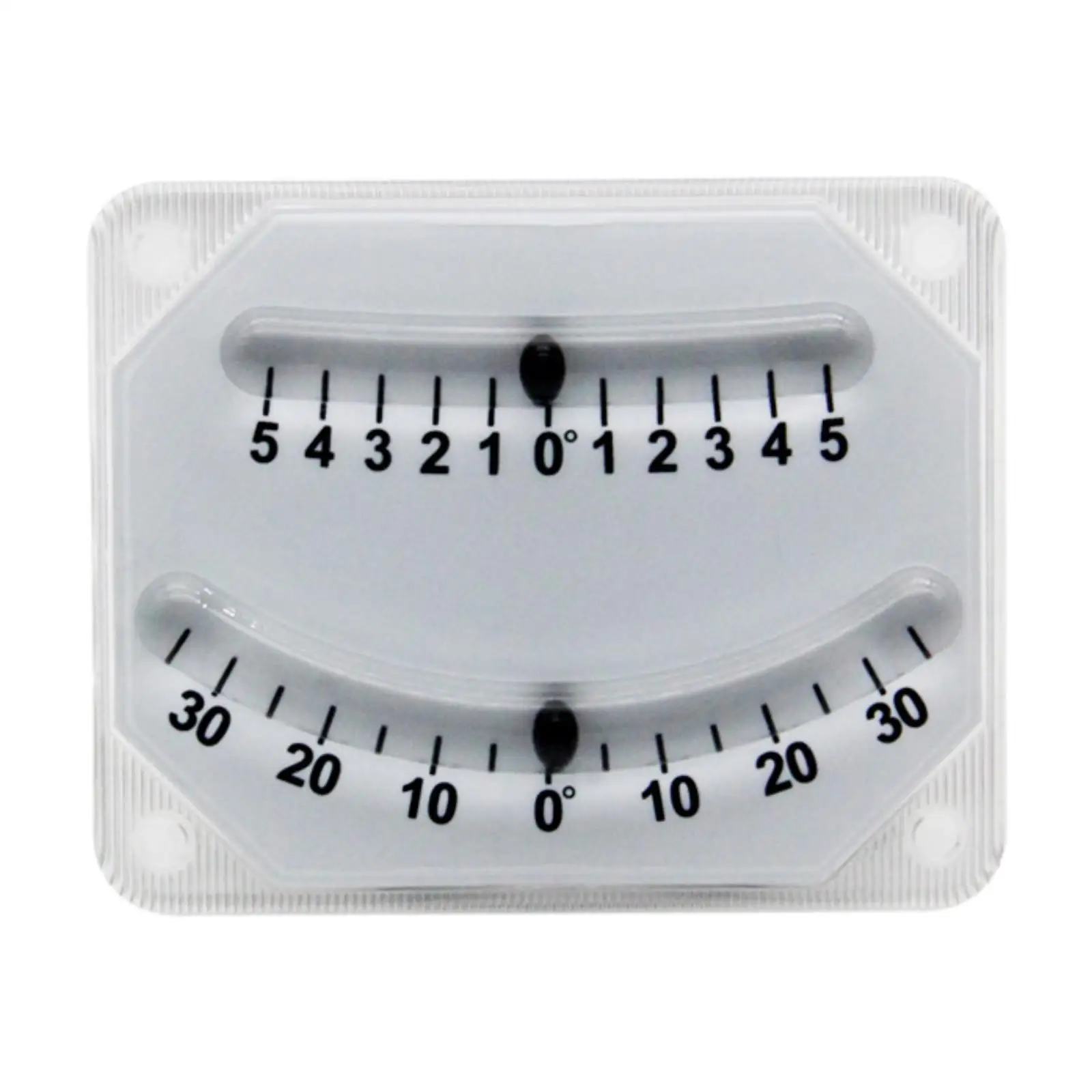 Boat Clinometer Level Indicator Built in Steel Ball Accessory Car Angle Slope Meter Inclinometer Level Tilt Gauge for