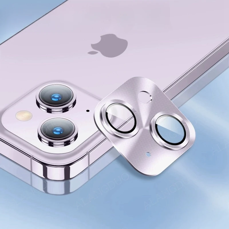 Metal Camera Lens Protector For iPhone 15 Pro Max 15Plus 14 13mini Integrated full screen protection For iPhone 15Pro 15Promax