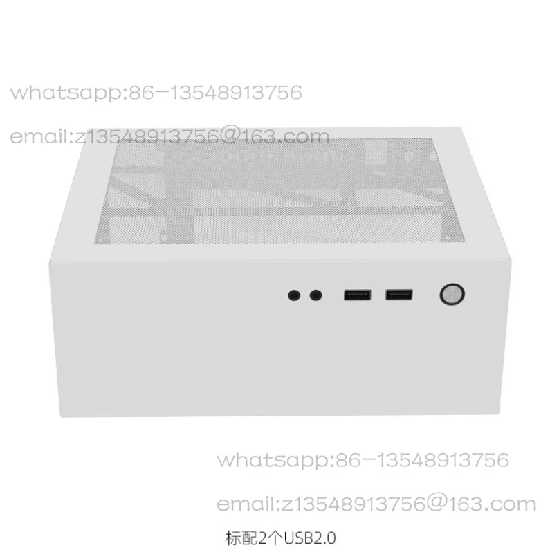 

GM100 vertical recumbent ITX fireproof chassis small main board small 1U power supply 4.3LHTPC computer chassis
