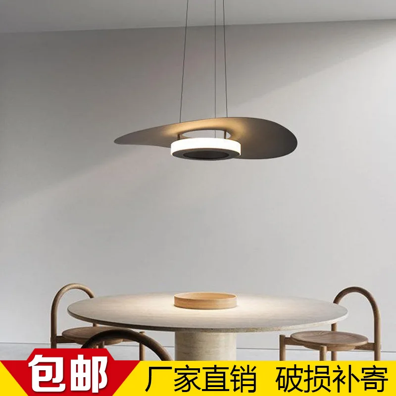 

Nordic restaurant chandelier designer art model room dining table island simple modern bedroom UFO Pendant Lights