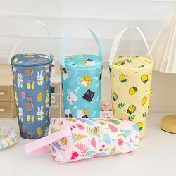 Portable Milk Tea Tote Bag Heat Preservation Bag Eco-friendly Handbag Carrying Insulated Cup Cover Umbrella Bag Handheld Bag