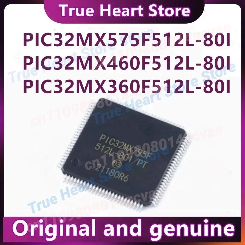 

PIC32MX575F512H-80I/PT QFP64 PIC32MX575F512L-80I/PT PIC32MX360F512L-80I/PT PIC32MX460F512L-80I/PT PIC32MX695F512L-80I TQFP100