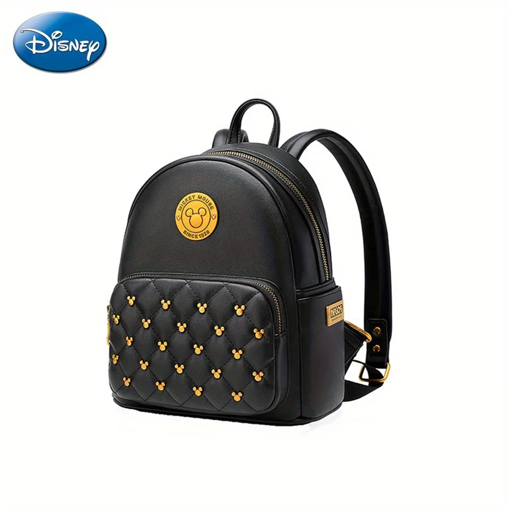 1PC Disney Officially Licensed Mickey Cartoon Image Shoulder Bag Cute Comfortable Work Backpack Trendy Leisure Travel Bag