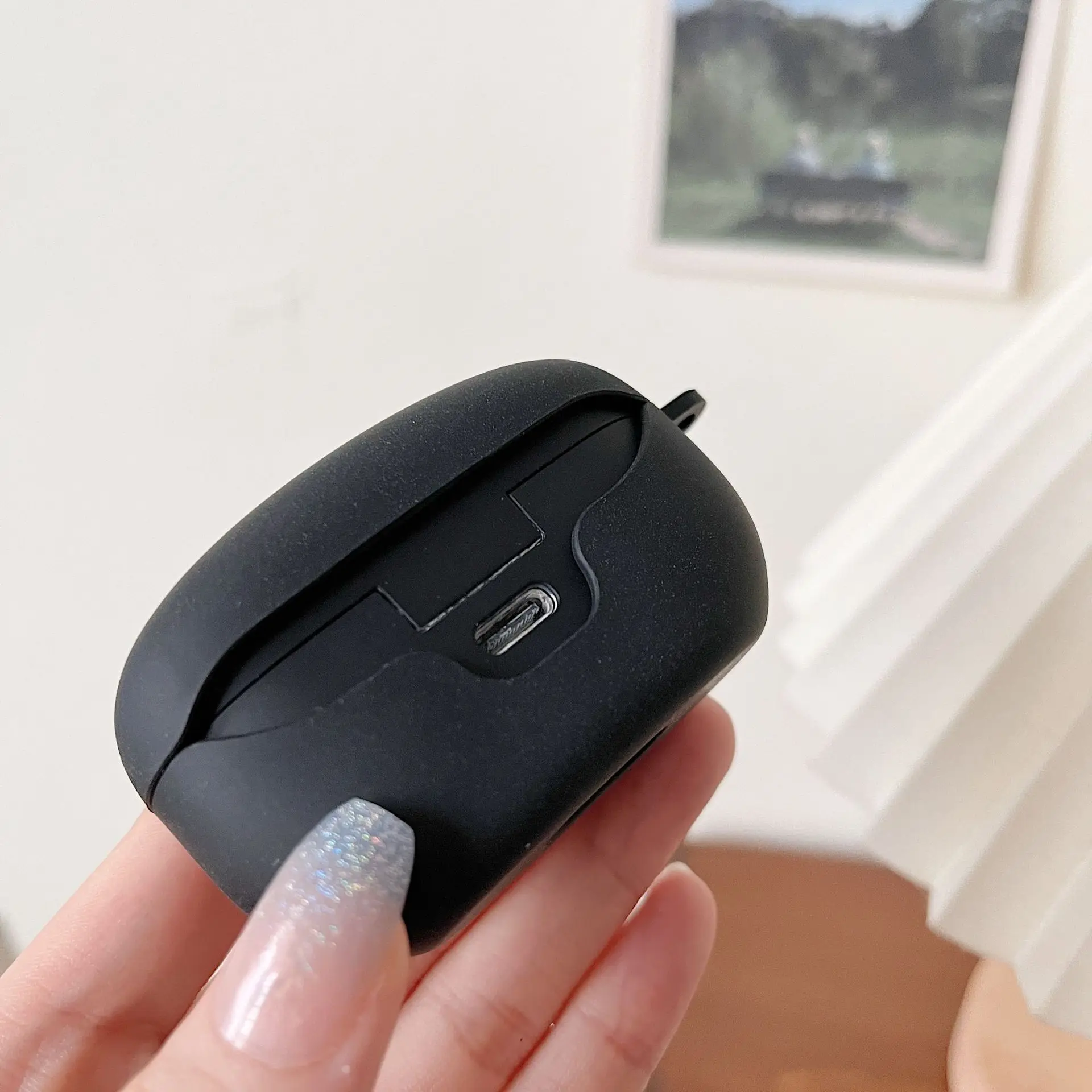 Funda protectora para auriculares inalámbricos Sony WF-1000 XM5, carcasa rígida mate, color sólido dividido, para wf-1000xm4, 2023