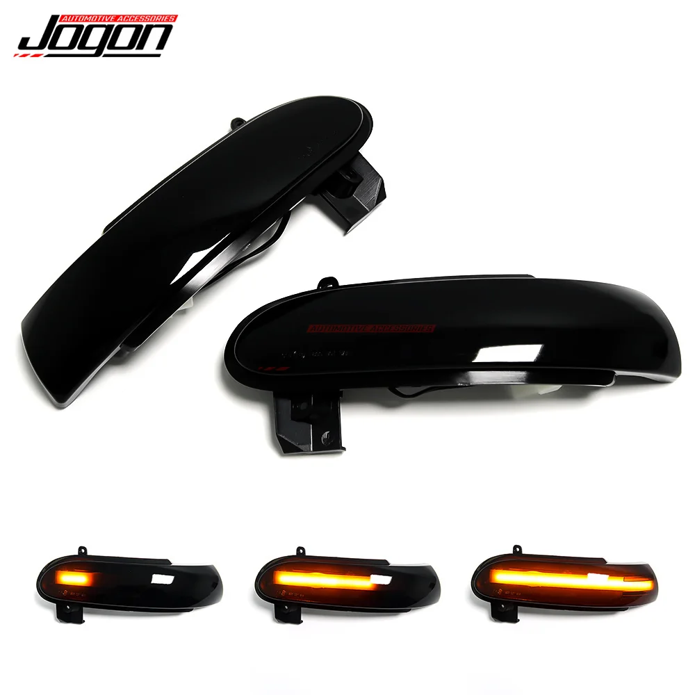 2 Pcs LED Dynamic Turn Signal Lamp For Mercedes Benz SLK SL Class R171 W171 R230 W230 Flashing Indicator Sequential Blinker Lamp