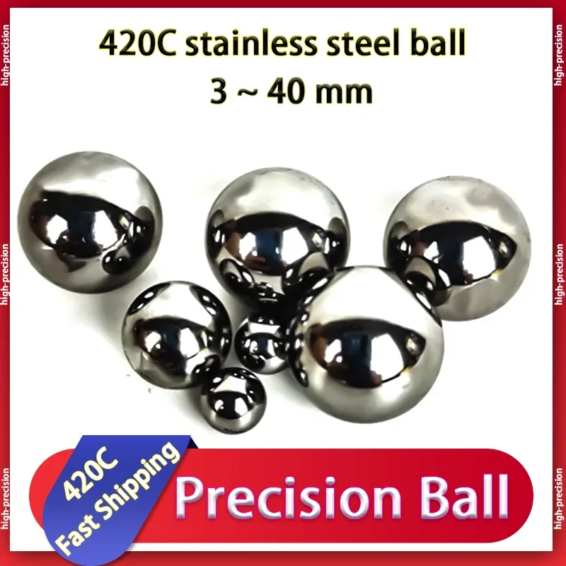 

420C High-precision Bearing Smooth Corrosion Resistant Wear-resistant 3~40mm Solid Stainless Steel Ball Catapult Ammunition