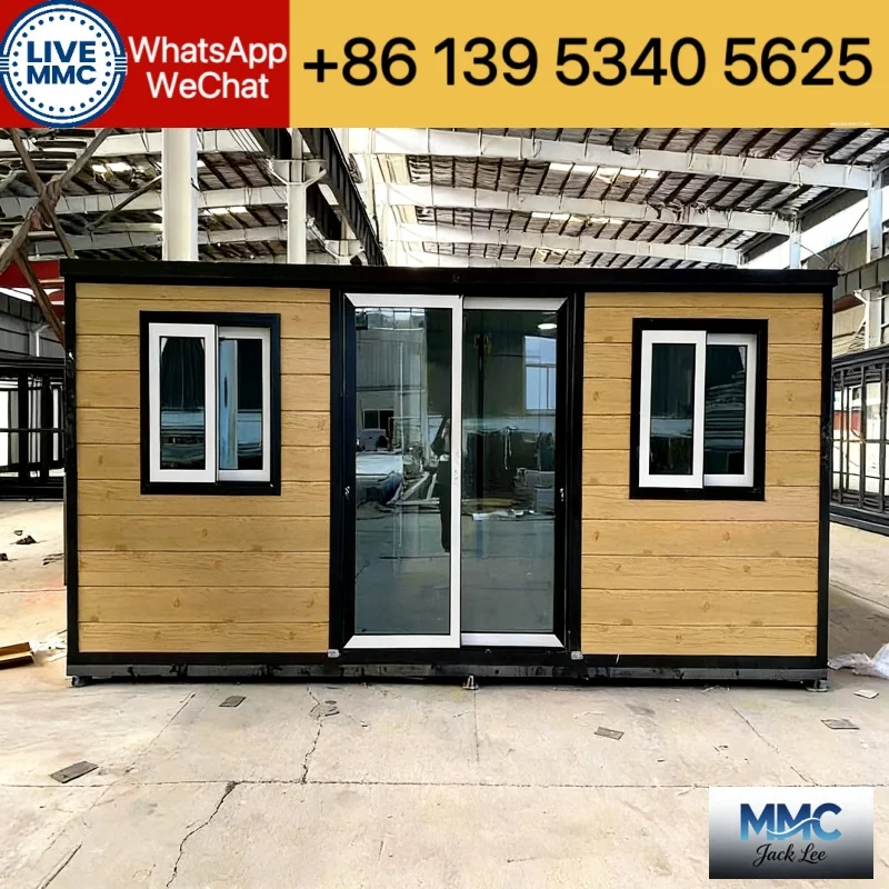 40ft Expandable Box Container House Mobile House Luxury Villa Made in China Outdoor Waterproof Folding House