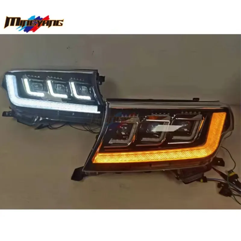 

One Stop High Quality Full LED 3len Design Head Lamp for Land Cruiser 2008-2015 Fj200 Lc200 Head Light