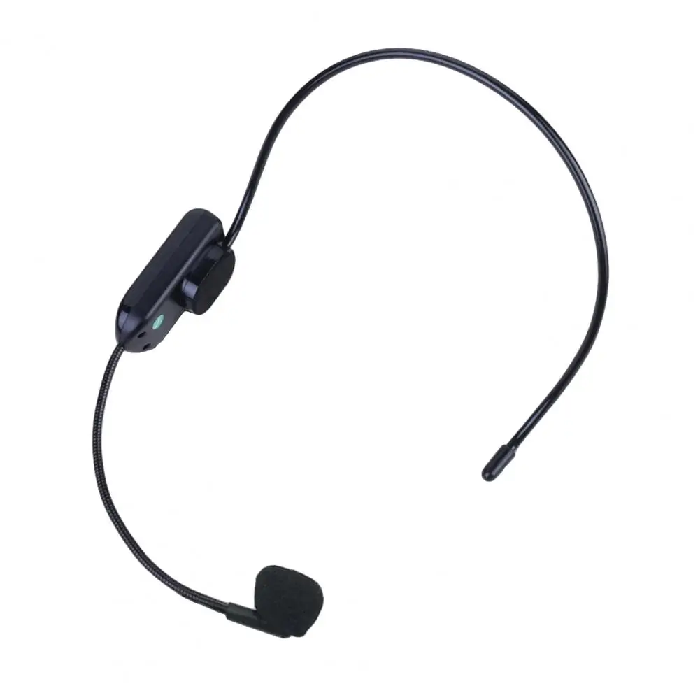 Wireless Microphone Plug Play FM Microphone Comfortable Wireless Transmitter Condenser Microphone Anti-interference